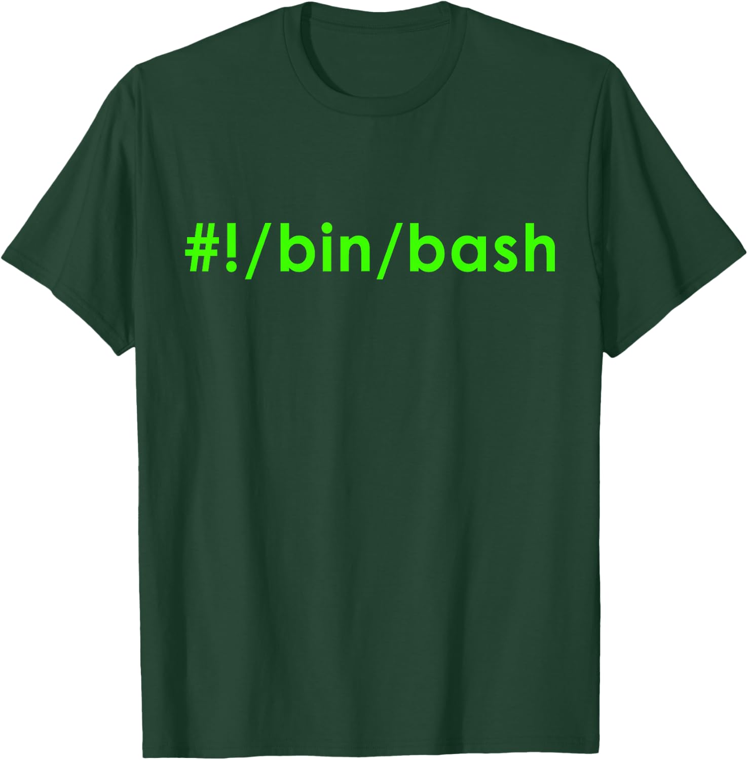 Linux Bash Terminal Programmer Linux T-Shirt - T-Shirt | Forest