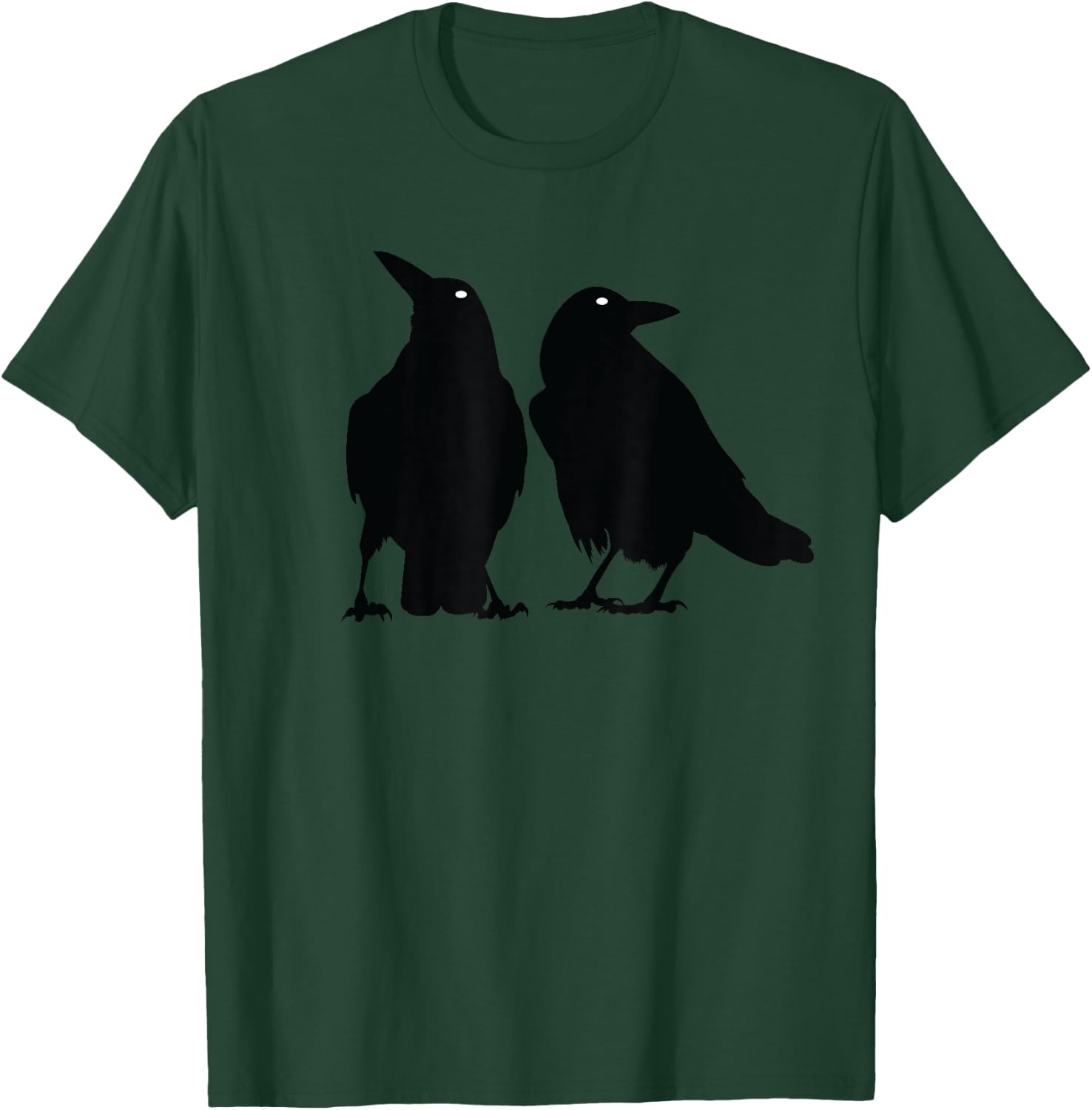 Murder Of Crows Funny and Sarcastic Bird Raven & Crow Lover T-Shirt - T-Shirt | Forest
