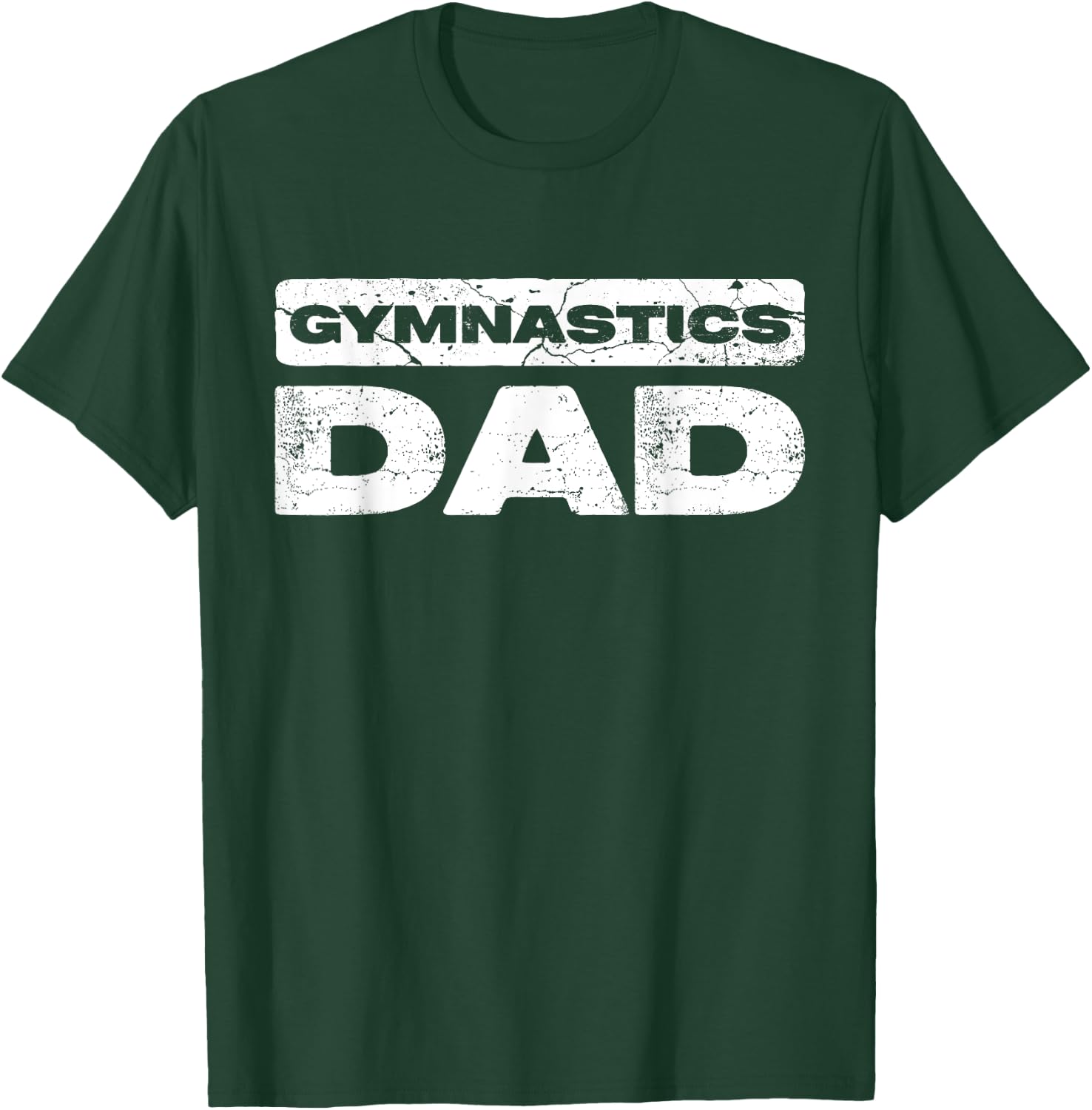 Gymnastics Dad Shirt Men Daddy Fathers Day T-Shirt - T-Shirt | Forest
