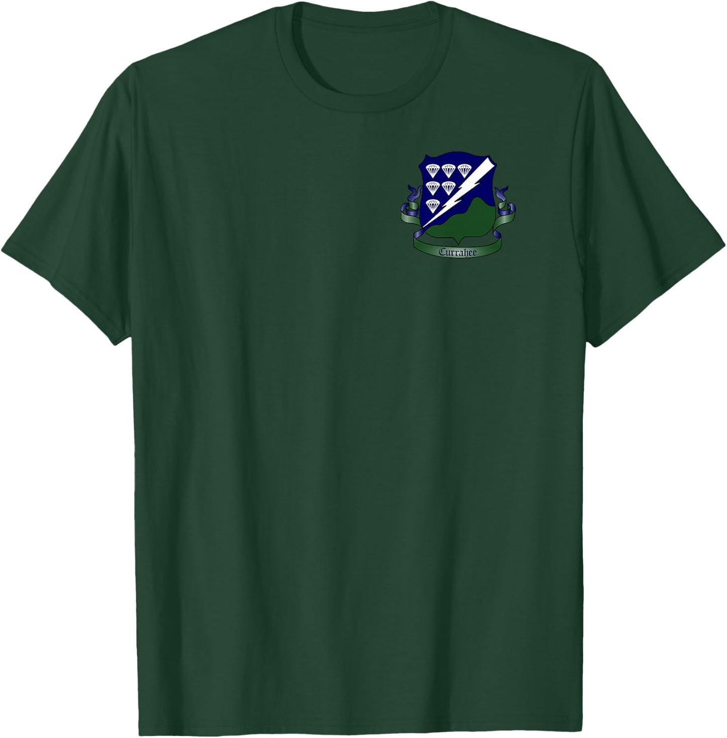 101st Airborne - 506 Parachute Fantry DUI - Currahee T-Shirt - T-Shirt | Forest
