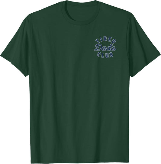 Dad Shirts Tired Dads Club Car Race Track On Dad Daddy T-Shirt - T-Shirt | Forest