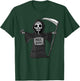 Free Hugs Grim Reaper Halloween Party Cosplay Lazy Costume T-Shirt - T-Shirt | Forest