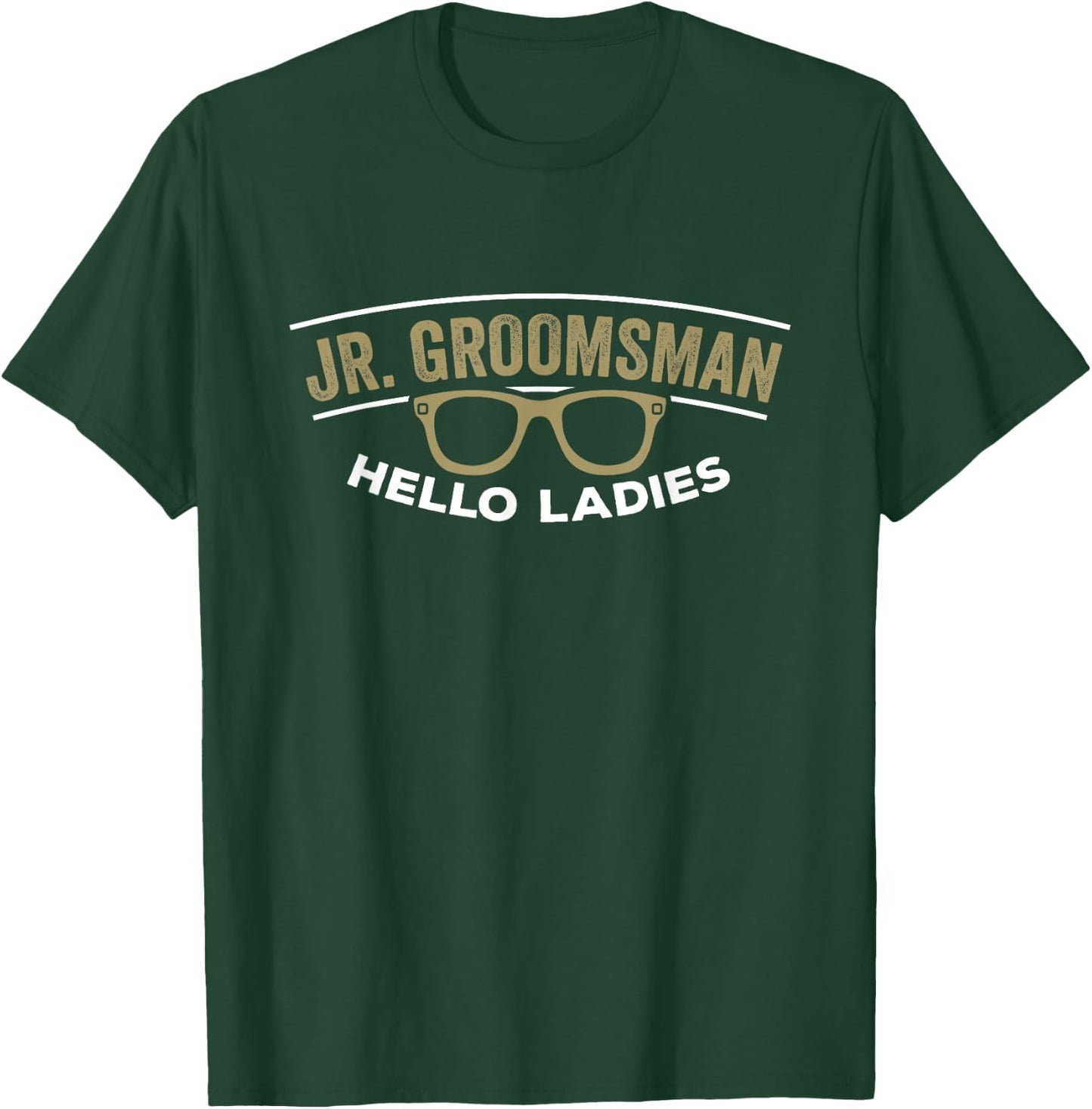 Junior Groomsman Little Best Man Wedding Groom Gift Shirt T-Shirt - T-Shirt | Forest