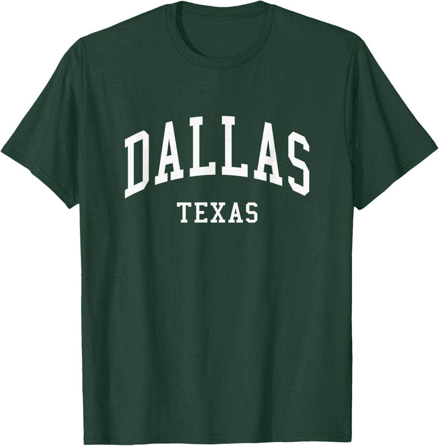Dallas - Texas - Throwback Design - Classic T-Shirt - T-Shirt | Forest