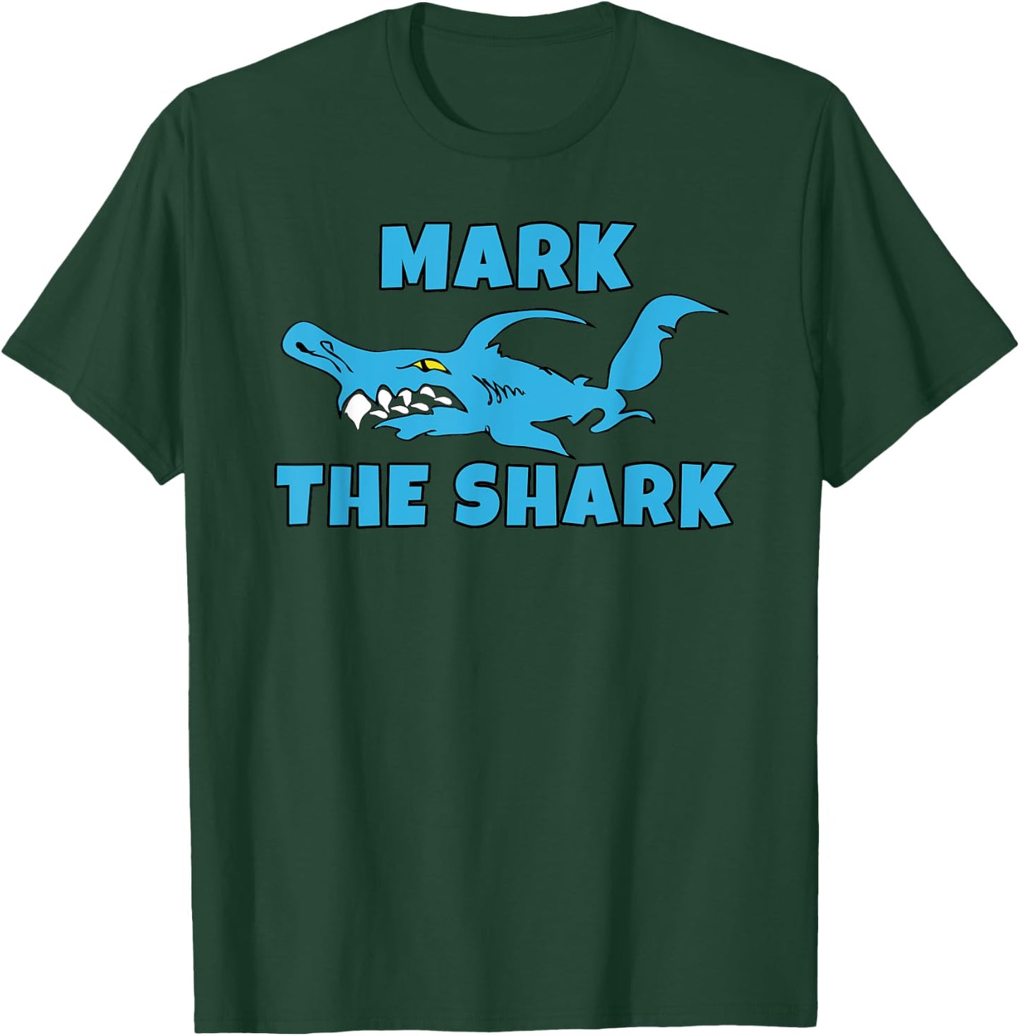 Mark The Shark T-Shirt - T-Shirt | Forest