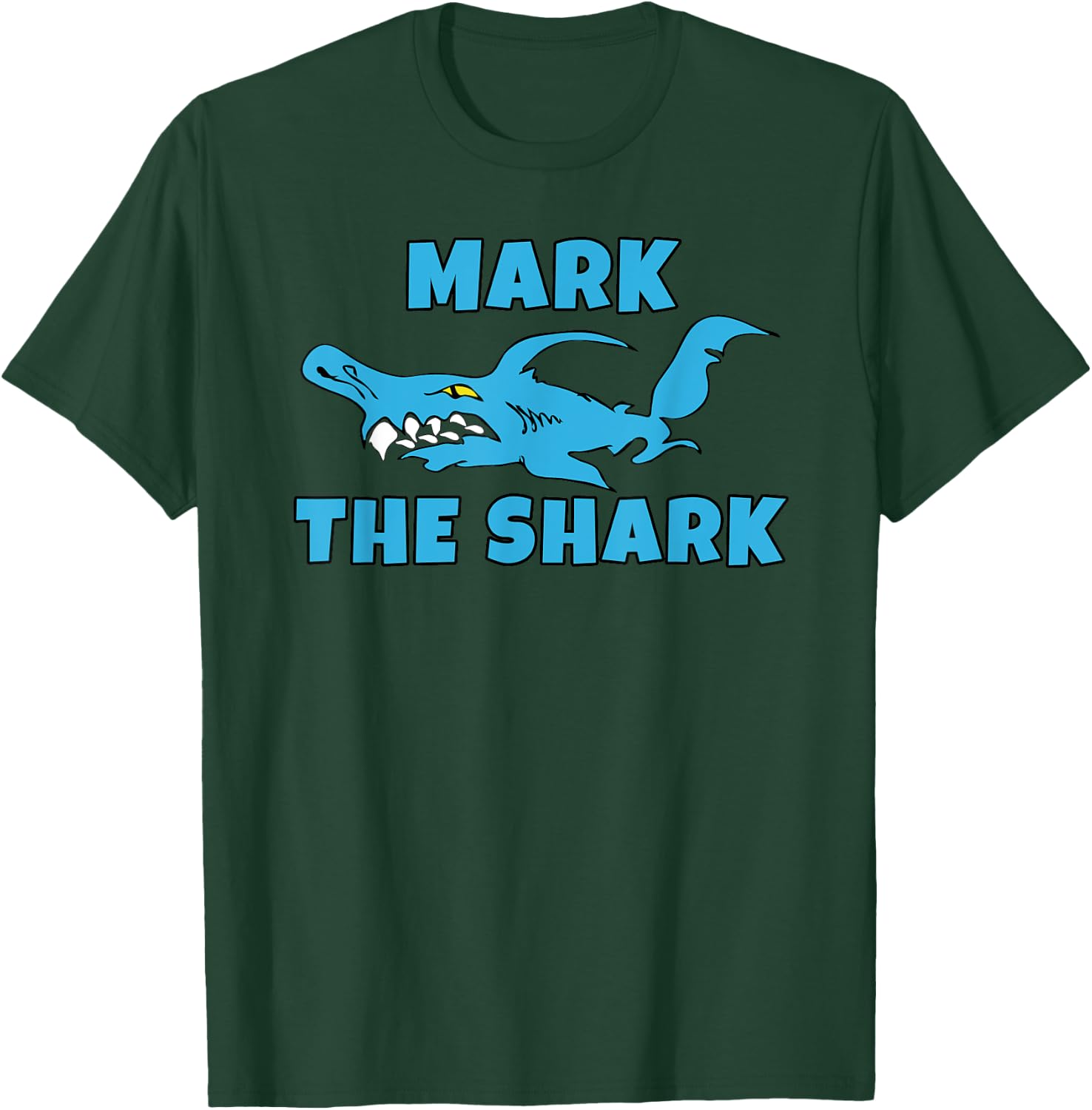 Mark The Shark T-Shirt - T-Shirt | Forest
