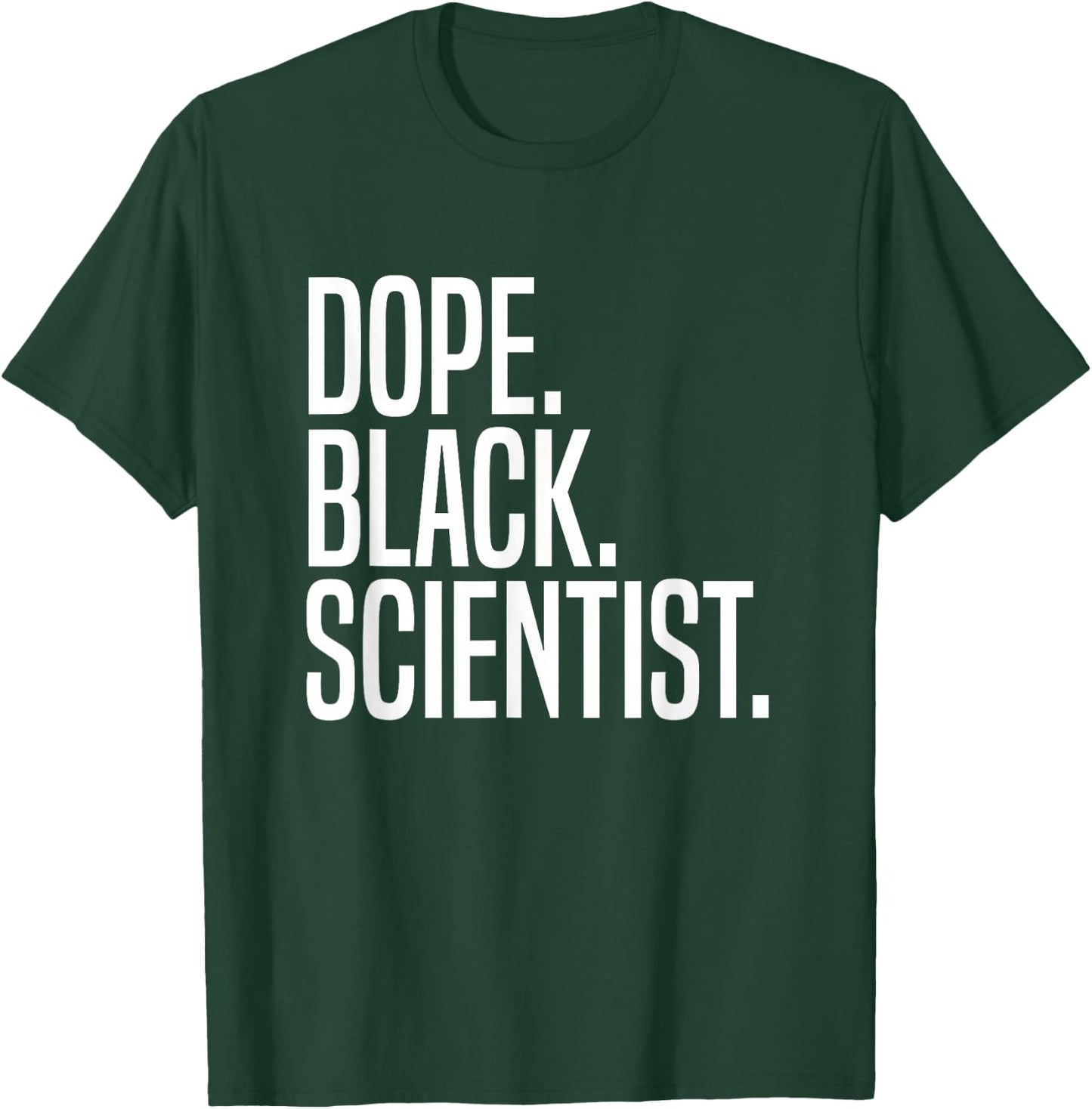 Dope Black Scientist T-Shirt - T-Shirt | Forest