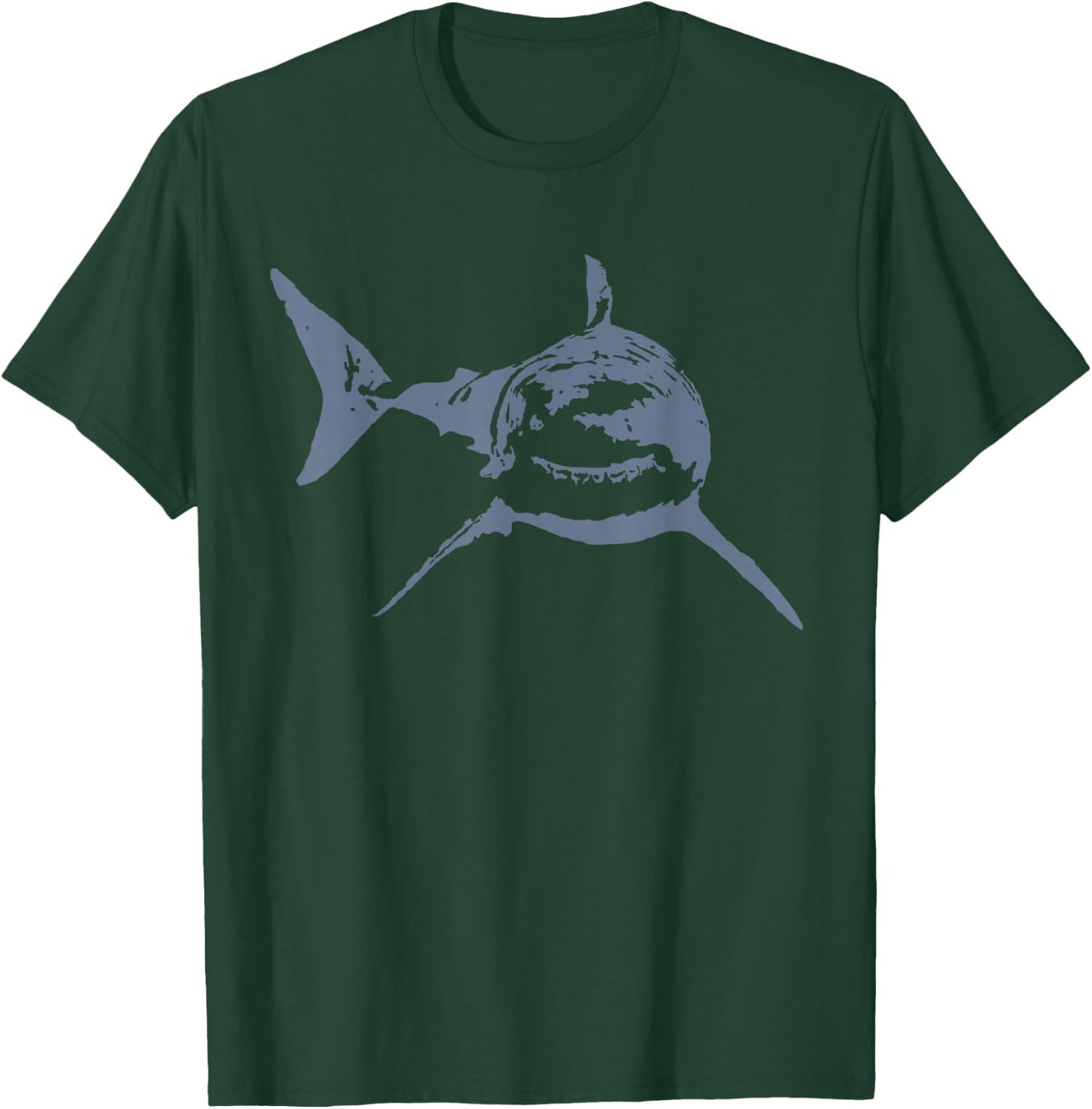 Great White Shark Graphic Design for Shark Lovers T-Shirt - T-Shirt | Forest