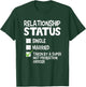 Funny His and Her Gift Probation Officer Relationship Status T-Shirt - T-Shirt | Forest