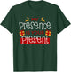 Funny Christmas Xmas Shirt My Presence Is Your Present T-Shirt - T-Shirt | Forest