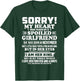 sorry my heart was taken spoiled girlfriend born in November T-Shirt - T-Shirt | Forest