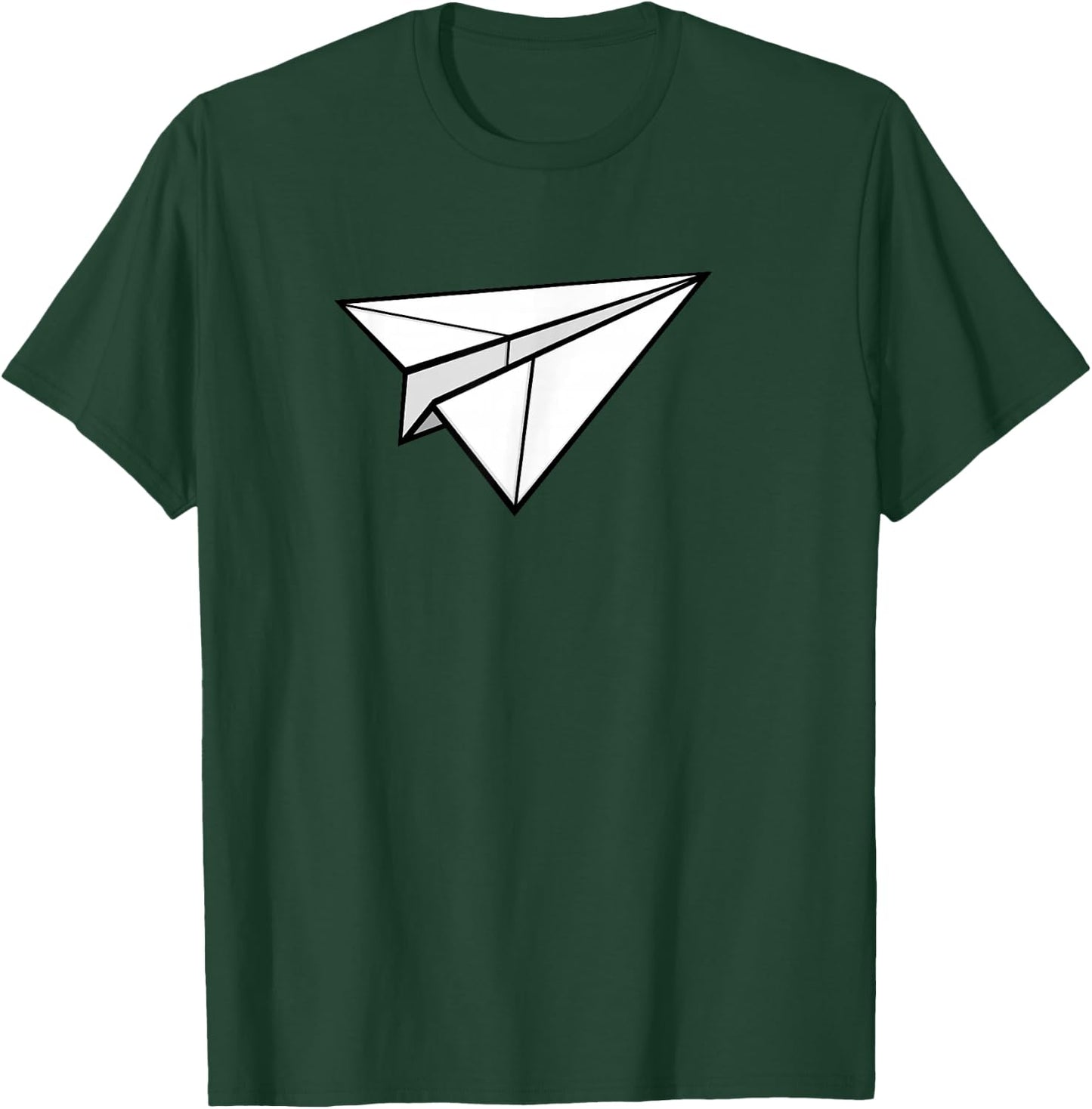 Paper Airplane T-Shirt - T-Shirt | Forest