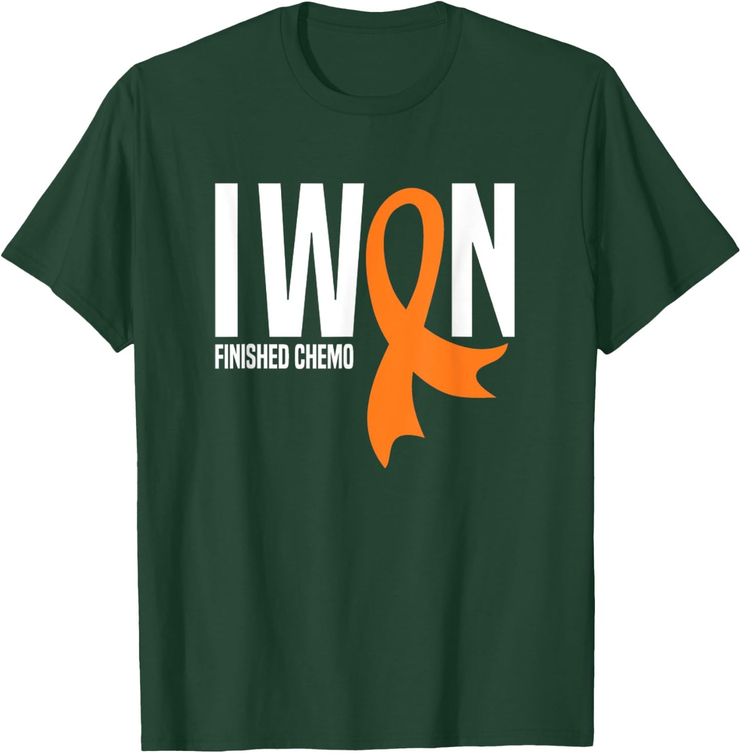 I Won Finished Chemo Leukemia Cancer Survivor T-Shirt - T-Shirt | Forest