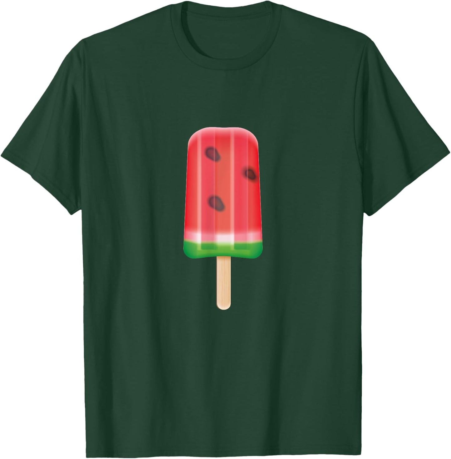 Christmas In July Popsicle Watermelon Graphic Plussize Women Kids T-Shirt - T-Shirt | Forest