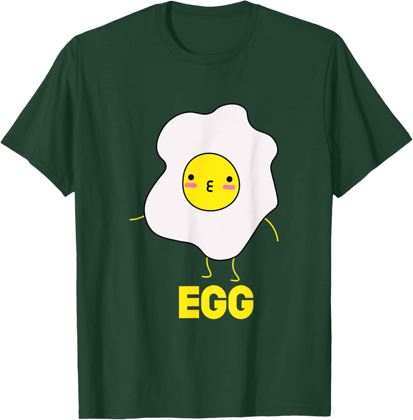 Bacon and Egg Cute Matching Couples Valentines Day Shirt T-Shirt - T-Shirt | Forest