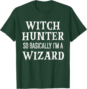 Witch Hunter Funny Halloween Party T-Shirt - T-Shirt | Forest