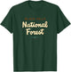 Black Hills National Forest South Dakota Logo Script Shirt T-Shirt - T-Shirt | Forest