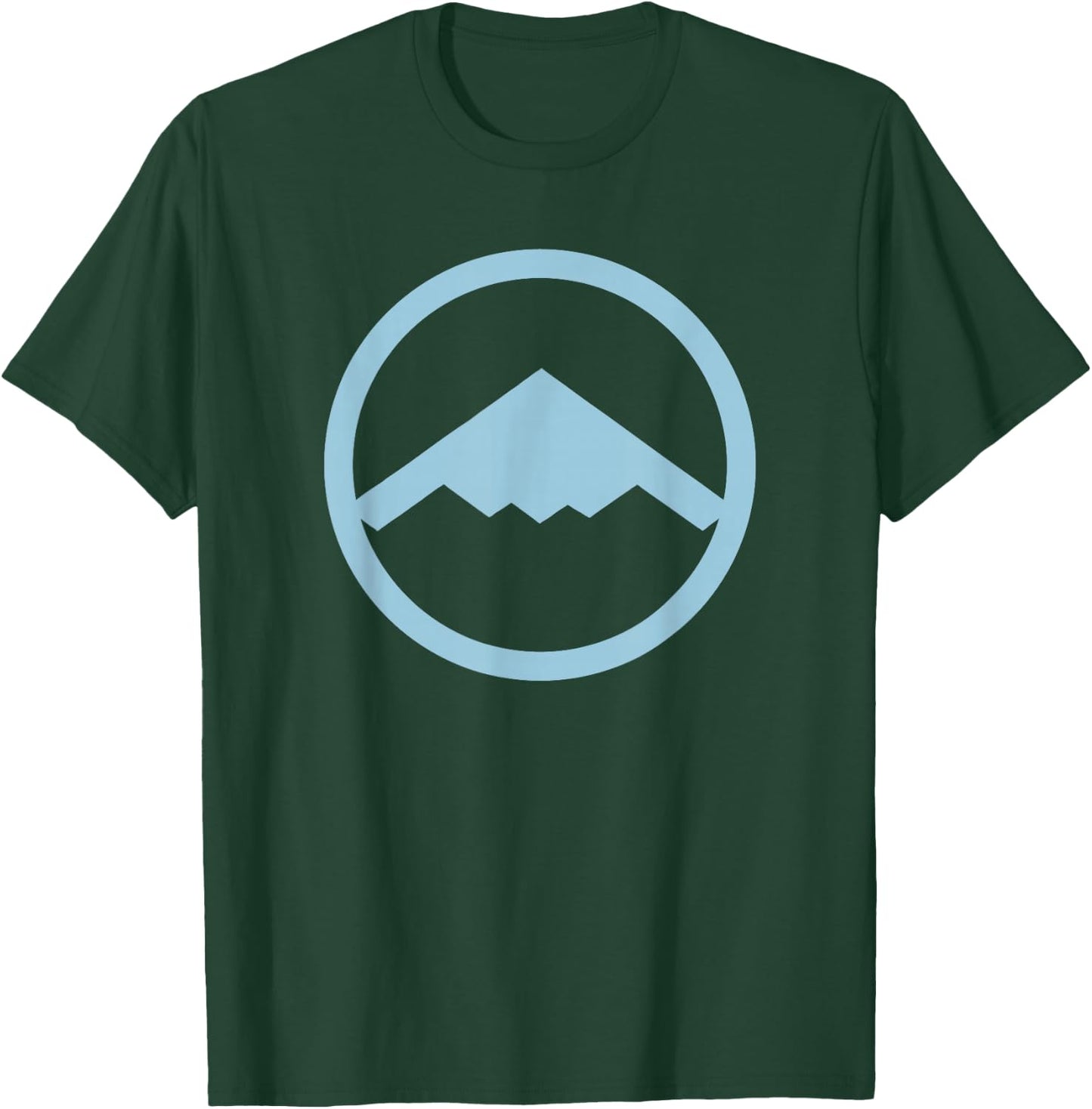 B-2 Stealth Bomber (Blue) Air Force Military Jet T-Shirt - T-Shirt | Forest