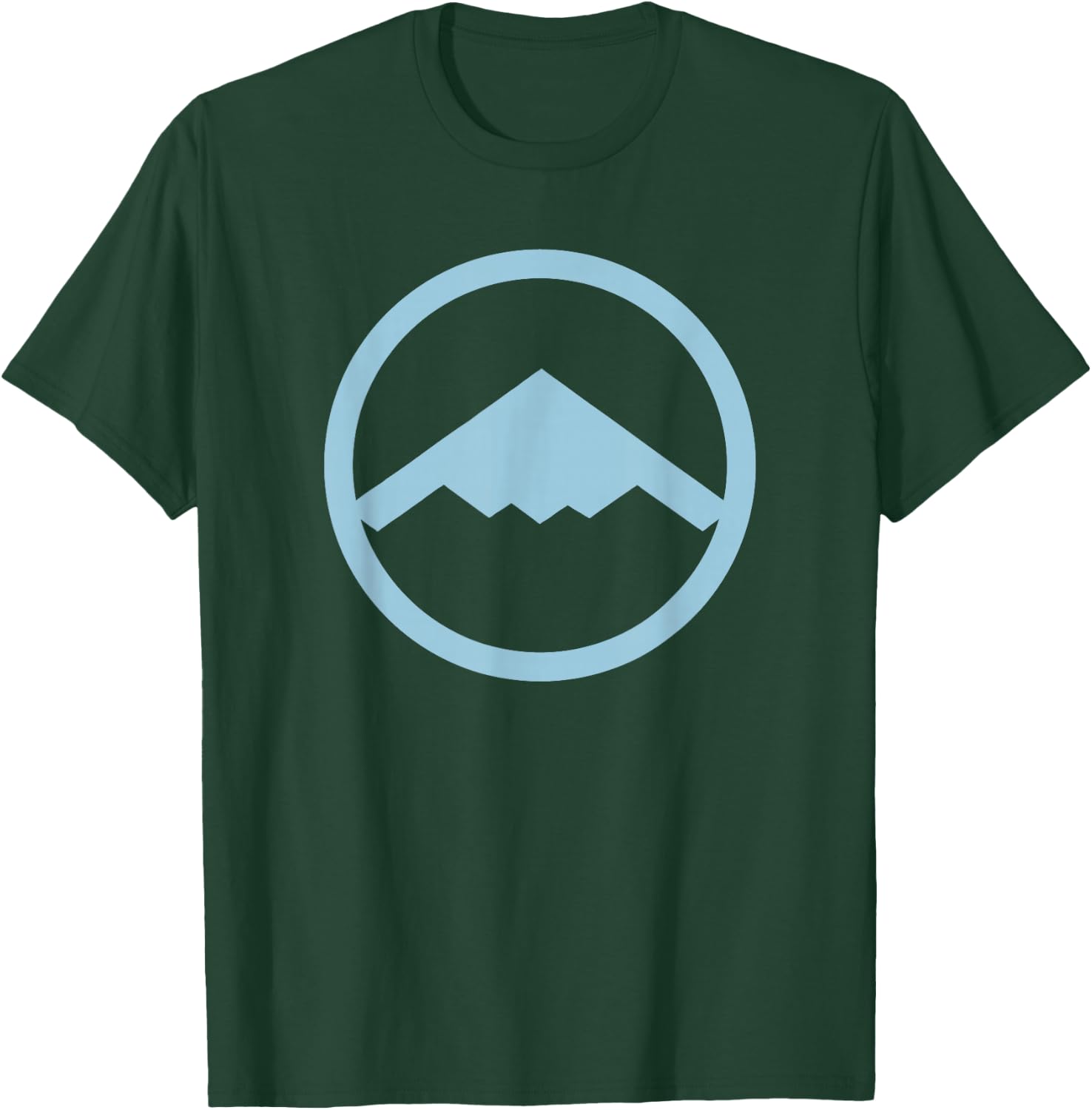 B-2 Stealth Bomber (Blue) Air Force Military Jet T-Shirt - T-Shirt | Forest