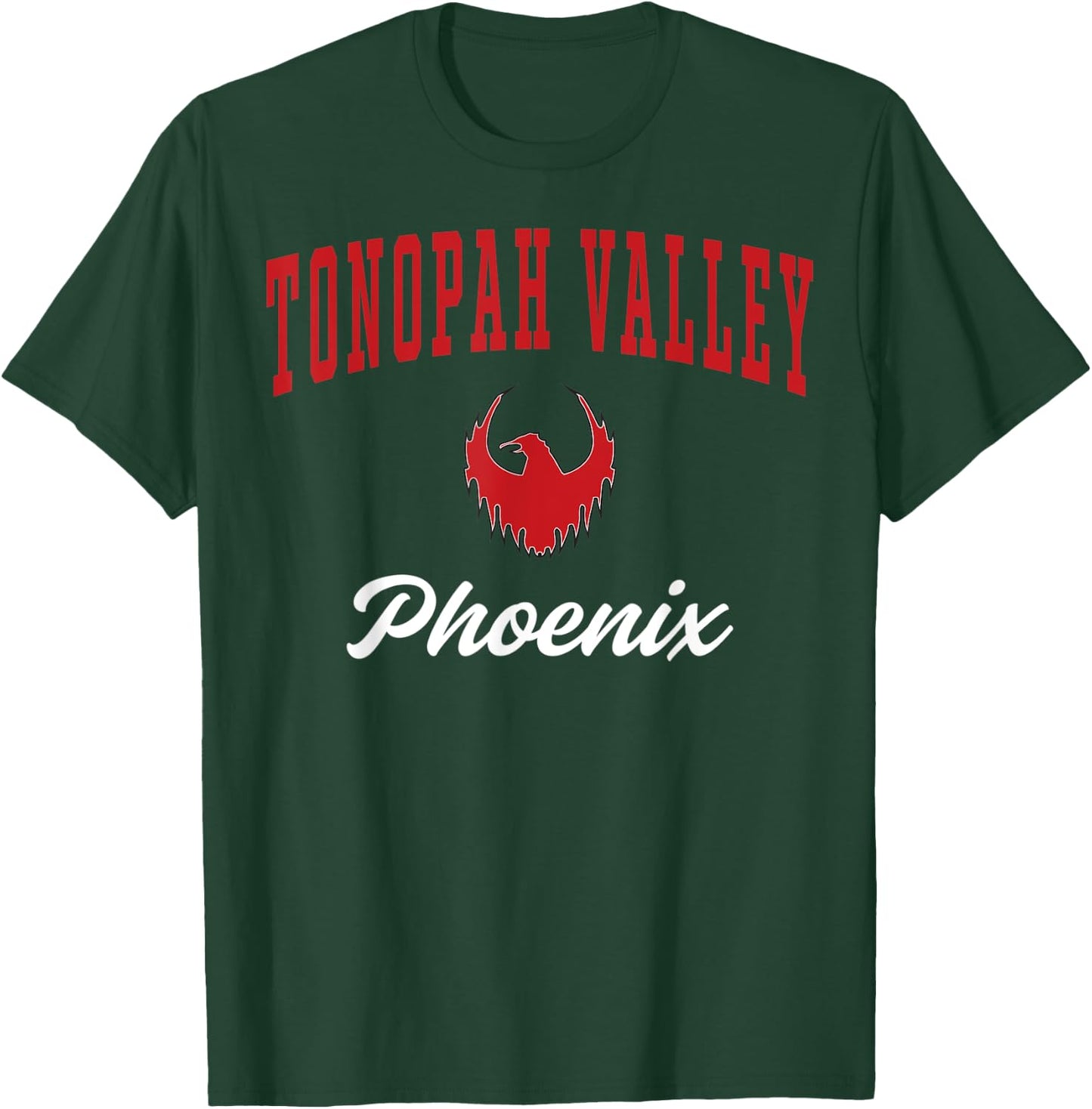 Tonopah Valley High School Phoenix C3 T-Shirt - T-Shirt | Forest
