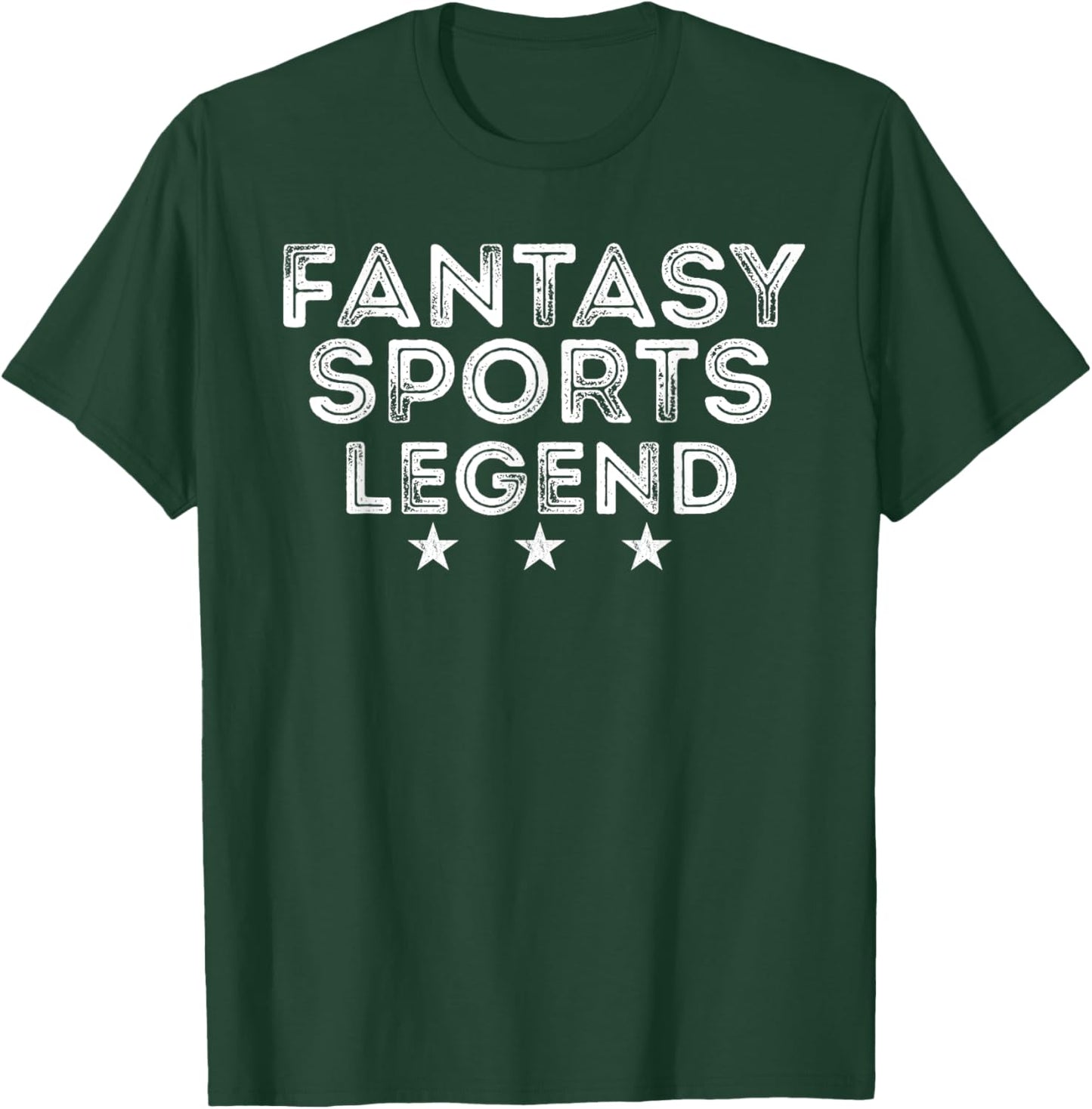 Fantasy Sports Legend Vintage Gift T-Shirt - T-Shirt | Forest