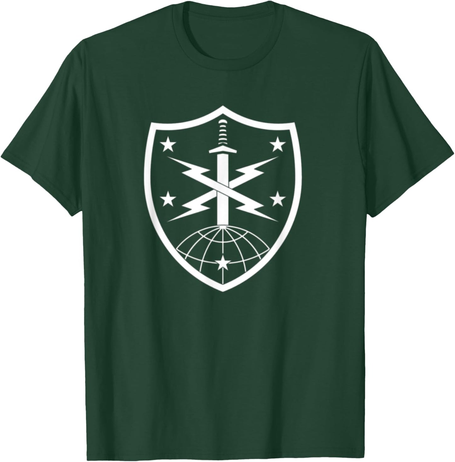 US Army 91st Cyber Brigade SSI T-Shirt - T-Shirt | Forest