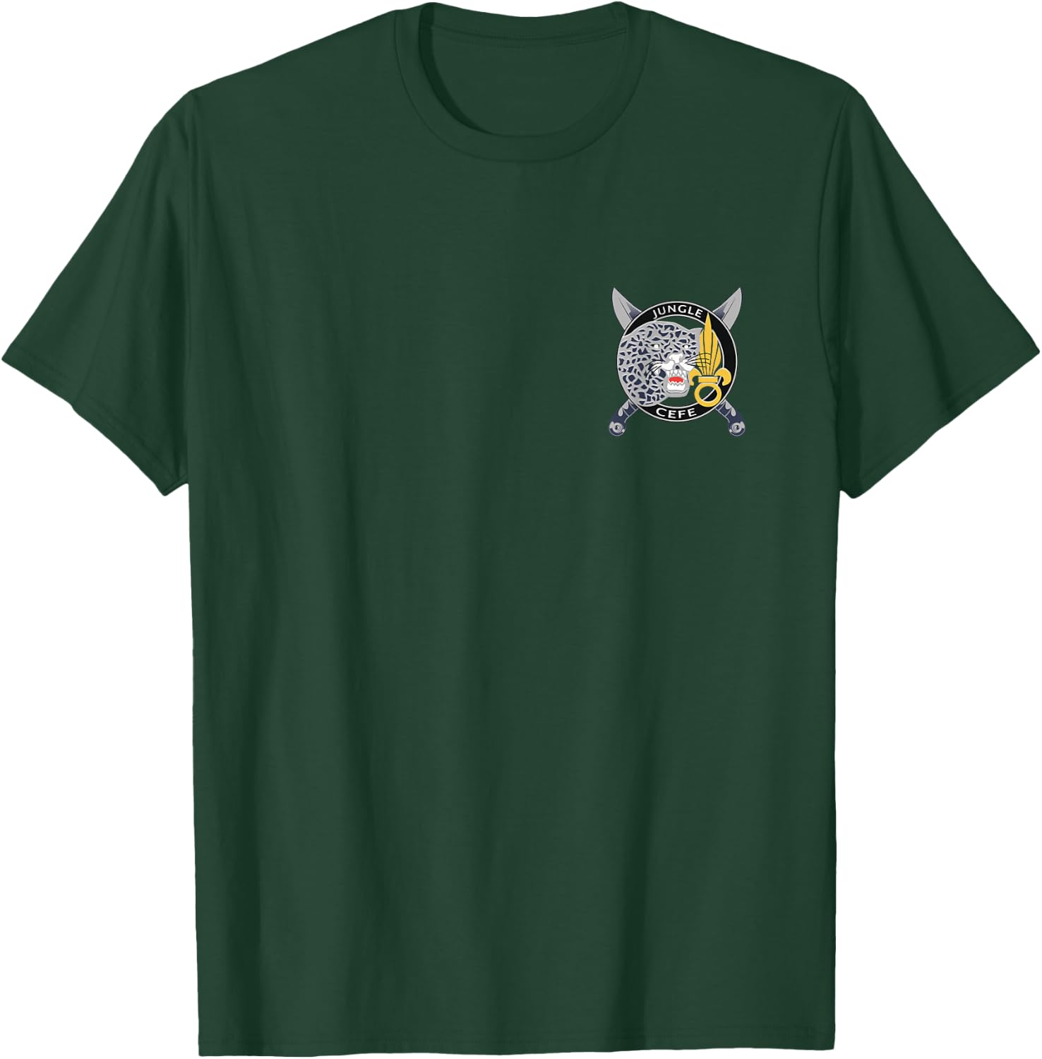 French Legion Etrangere Foreign Jungle Warfare French Army T-Shirt - T-Shirt | Forest