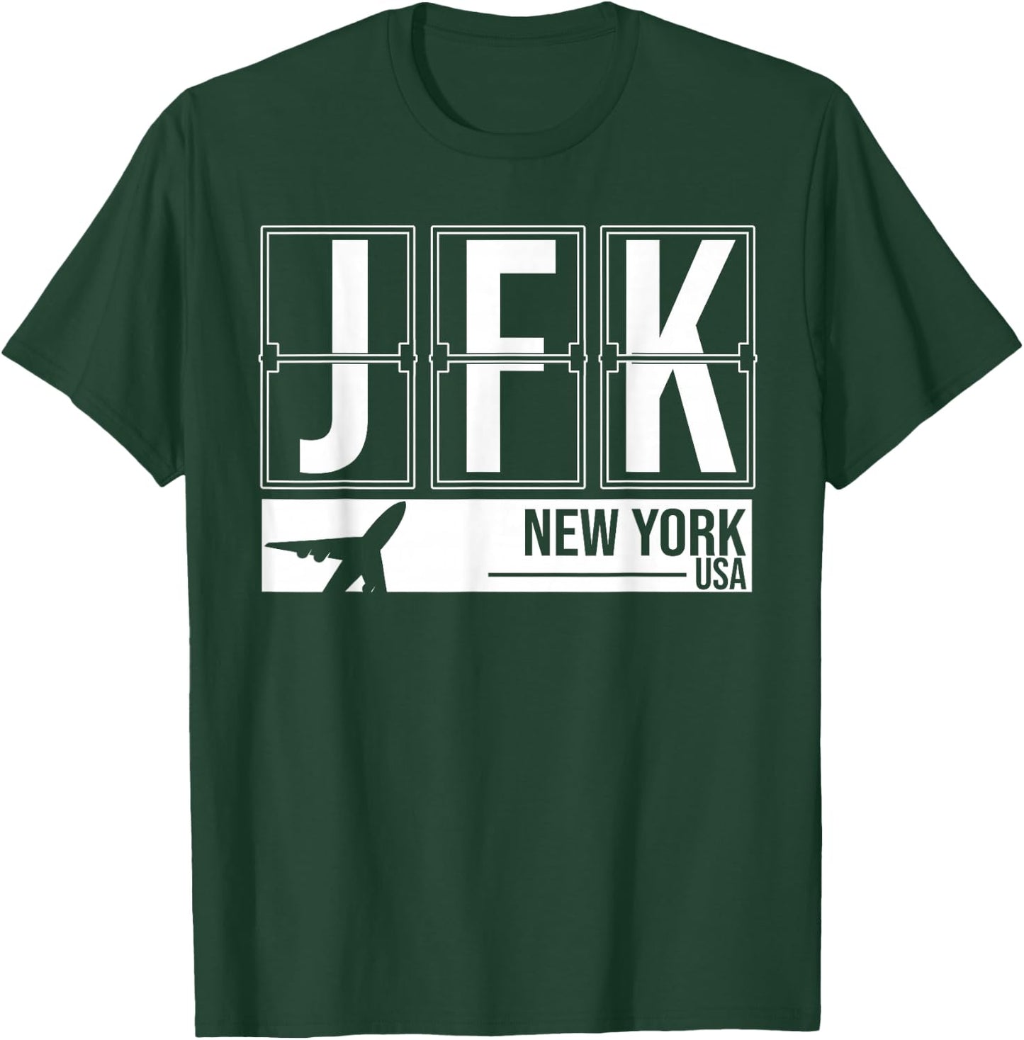 JFK - New York Airport Code Souvenir or Gift Shirt T-Shirt - T-Shirt | Forest