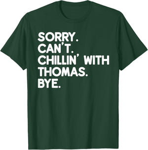 THOMAS First Name Funny Personalized Named Friend Of T-Shirt - T-Shirt | Forest