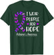 Alzheimer's Awareness Ribbon Butterfly Purple For Hope T-Shirt - T-Shirt | Forest