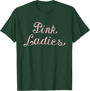 Grease Pink Ladies Font T-Shirt - T-Shirt | Forest