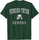 Perkins-Tryon High School Demons C1 T-Shirt - T-Shirt | Forest