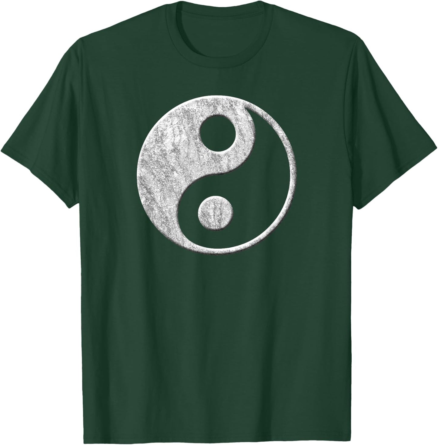 Stylish yin yang symbol without text for spiritual people T-Shirt - T-Shirt | Forest