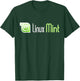 Linux Mint lover tagline with Logo Open Source Os T-Shirt - T-Shirt | Forest