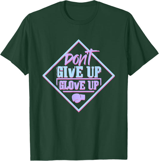 Glove Up for Fitness Boxing Ring - I Love Kickboxing T-Shirt - T-Shirt | Forest