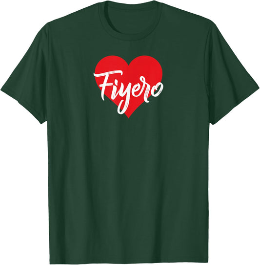 I Love Fiyero First Name I Heart Named T-Shirt - T-Shirt | Forest