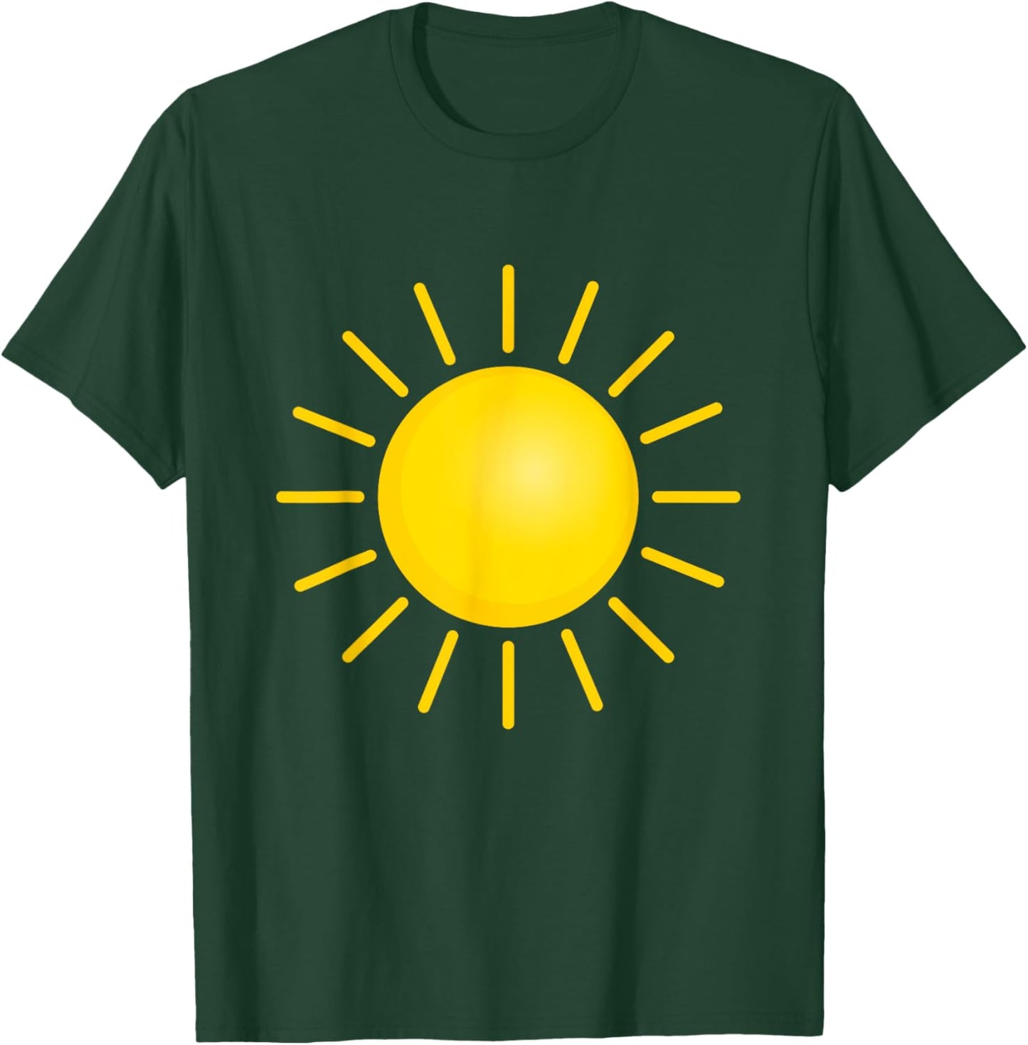 Sun Halloween Costume Funny Halloween T-Shirt - T-Shirt | Forest