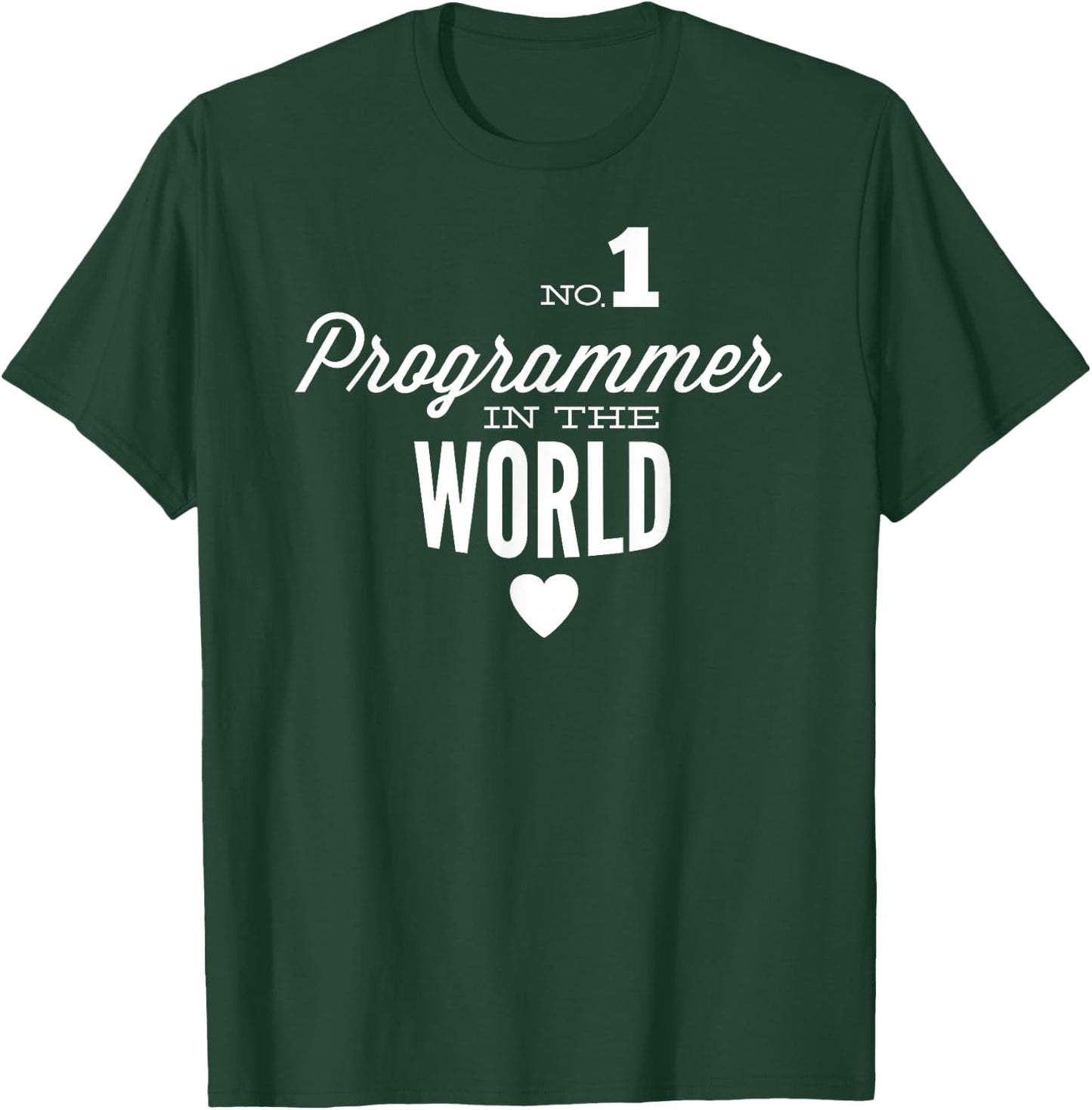 Best Programmer in The World T-Shirt - T-Shirt | Forest