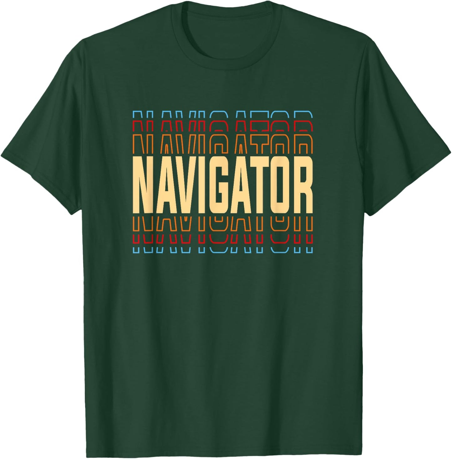 Navigator Job Title Vintage T-Shirt - T-Shirt | Forest