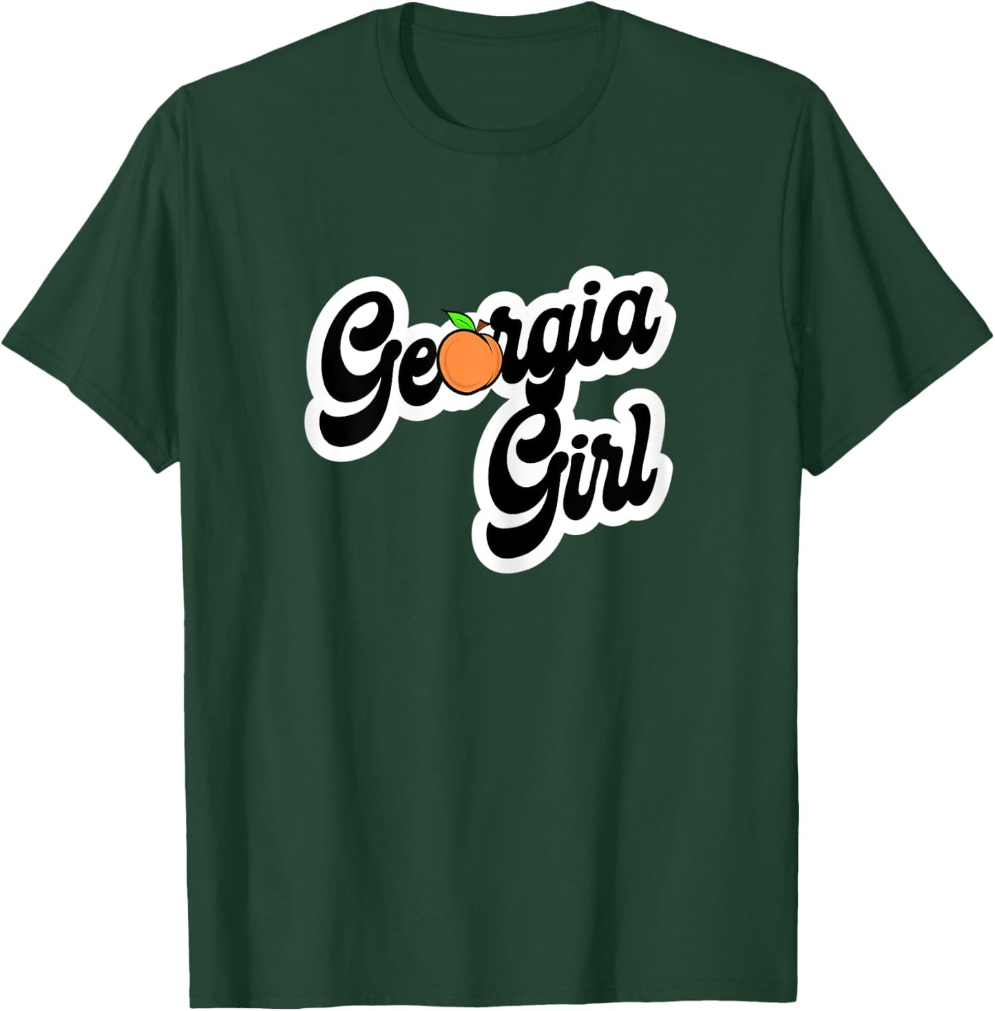Georgia Girl product vintage Peach T-Shirt - T-Shirt | Forest