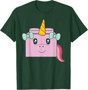 Unicorn Lover Master Builder Bricks Building Blocks T-Shirt - T-Shirt | Forest