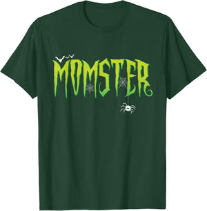 Funny Momster Halloween Mom Costume Dadcula Family matching T-Shirt - T-Shirt | Forest