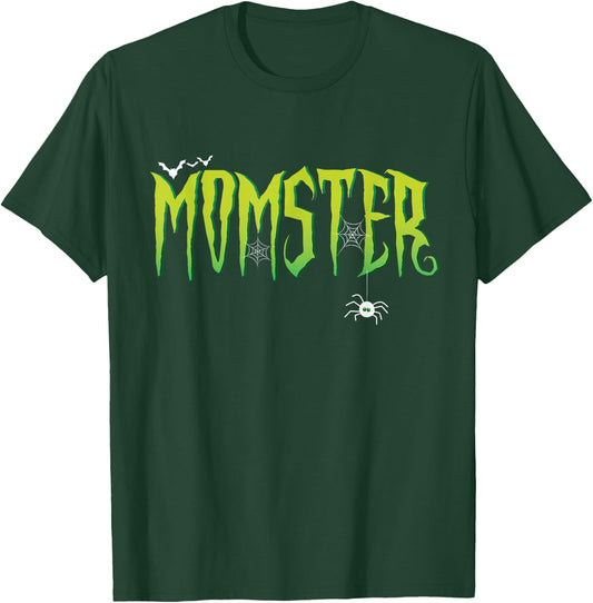Funny Momster Halloween Mom Costume Dadcula Family matching T-Shirt - T-Shirt | Forest