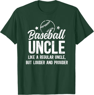 Baseball Uncle Of A Baseball Player Uncle Definition T-Shirt - T-Shirt | Forest
