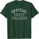 Funny Official Puppy Trainer Dog Owner T-Shirt - T-Shirt | Forest