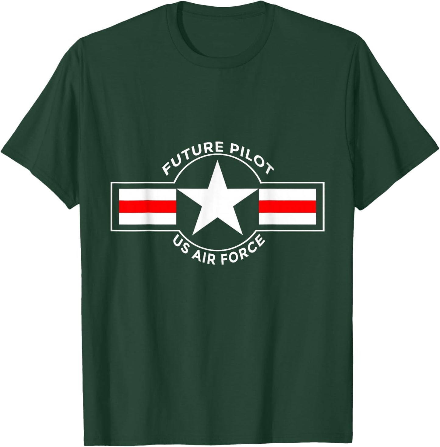 US Air Force Future Pilot Vintage T-Shirt - T-Shirt | Forest