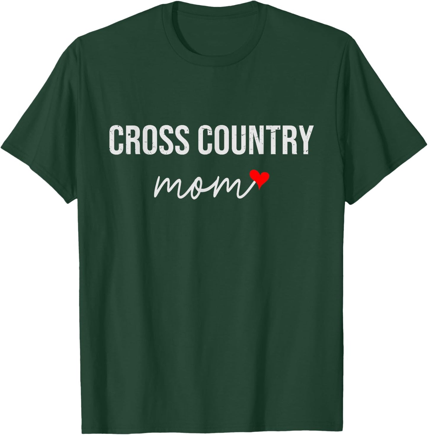 Funny Cross Country Mom - Cute Cross Country Mom Gift Wo T-Shirt - T-Shirt | Forest