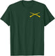 US Army Infantry Branch Crossed Rifles 11 Bravo - 11B T-Shirt - T-Shirt | Forest