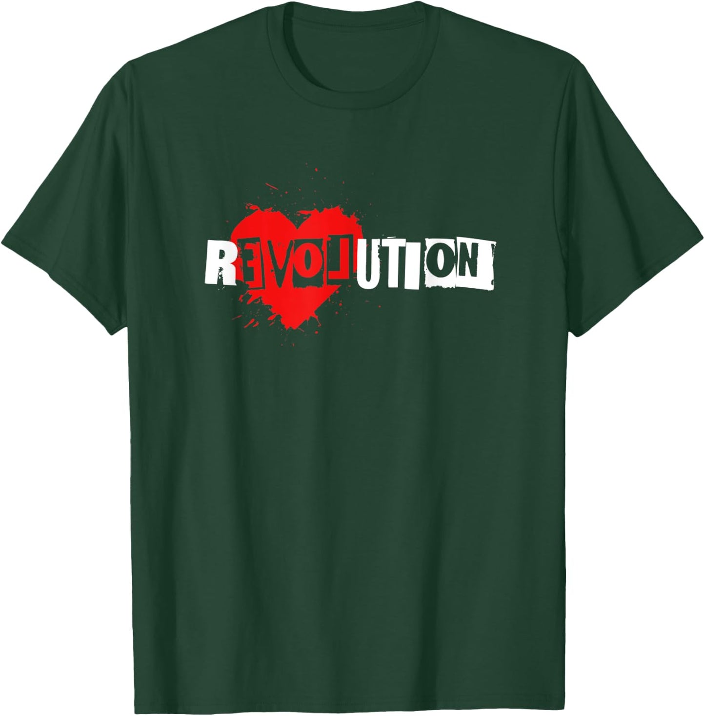 Love Revolution Protest T-Shirt - T-Shirt | Forest