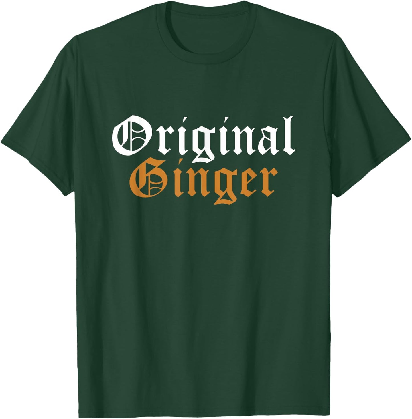 Original Ginger - Redhead Gangsta - Funny Redheaded T-Shirt - T-Shirt | Forest
